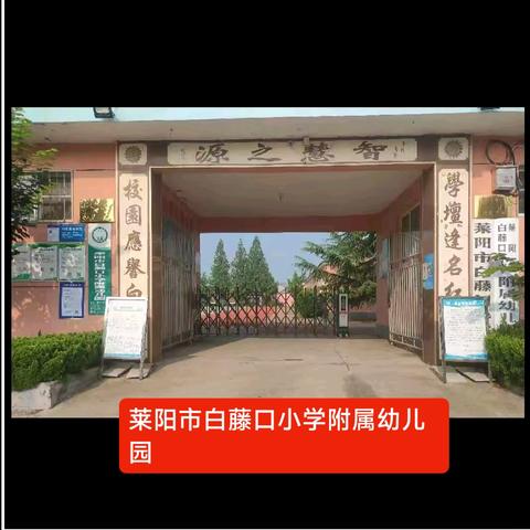 感恩成长 未来可期莱阳市白藤口小学附属幼儿园大班毕业典礼