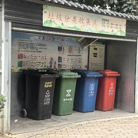 大雁塔社区垃圾分类工作周报