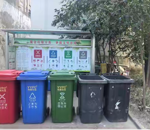 大雁塔社区垃圾分类工作周报