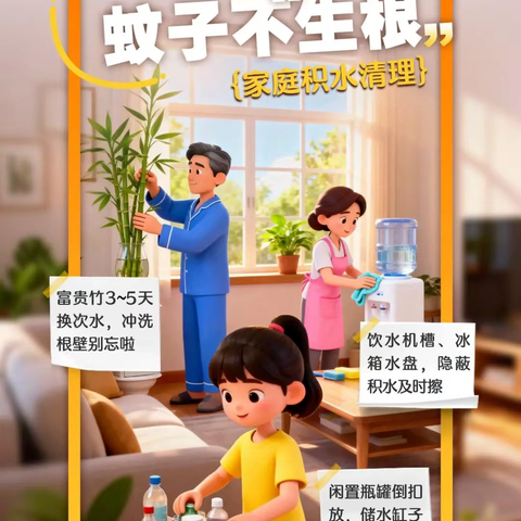 防蚊这件事，家家都要做，处处都要管