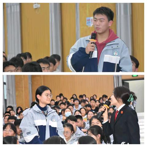 送法进校园 护航促成长