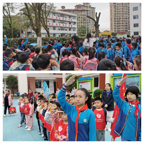 花开有时 衔接有度——鹰潭市第四小学开展幼儿园师生入小学体验活动