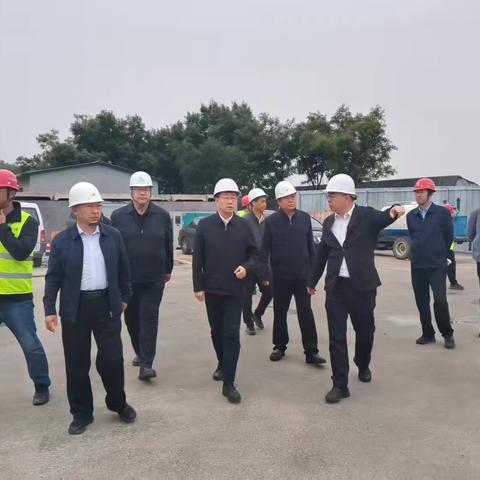 杨斌书记深入国家区域性公路交通应急装备物资（山西）储备中心调研 强调凝心聚力推进工程建设