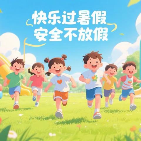 电白区岭门镇山前小学附属幼儿园暑假放假通知及温馨提示