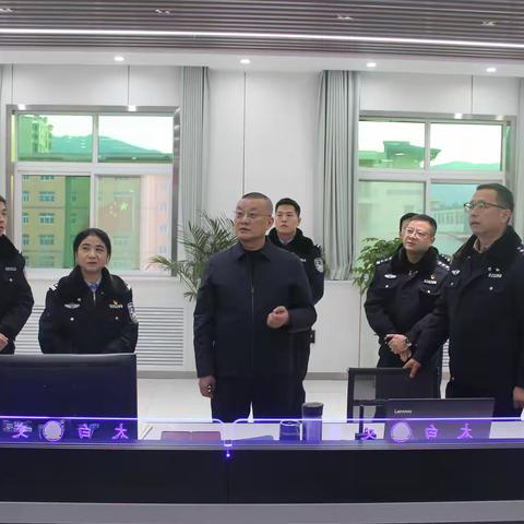 肖卫深入县公安局交通管理大队调研指导工作
