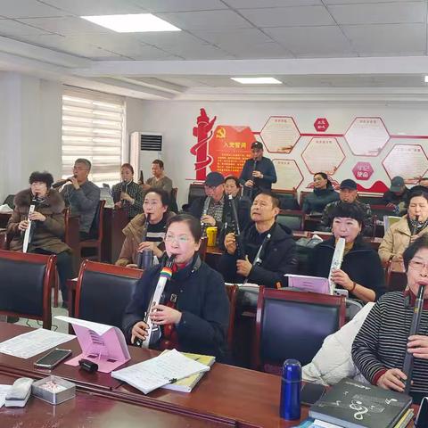 墟沟老年大学电吹管班简篇