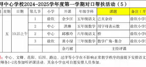 众行致远，研思同行——徐坎小学承办2024年杜浔中心学校“送教送培下乡”活动