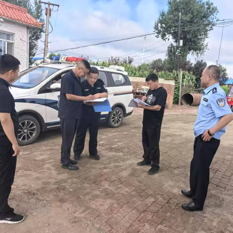 “九·三”阅兵前夕【共合镇】开展安全生产检查