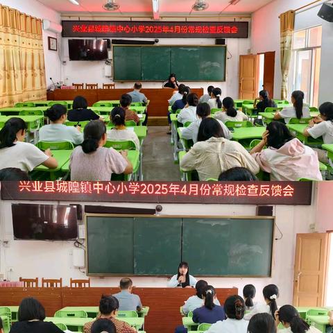 常规检查促规范，质量分析谋提升——城隍镇中心小学教学工作会议纪实