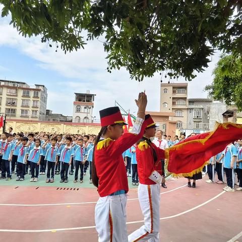 【党建引领】红领巾心向党，争做新时代好队员——城隍镇中心小学2025年一年级第二批新队员入队仪式