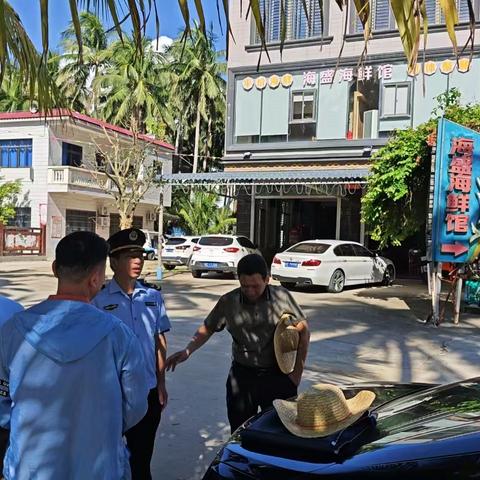 琼海市海洋和渔业行政执法大队 协同联动护港航 精准排查促规范