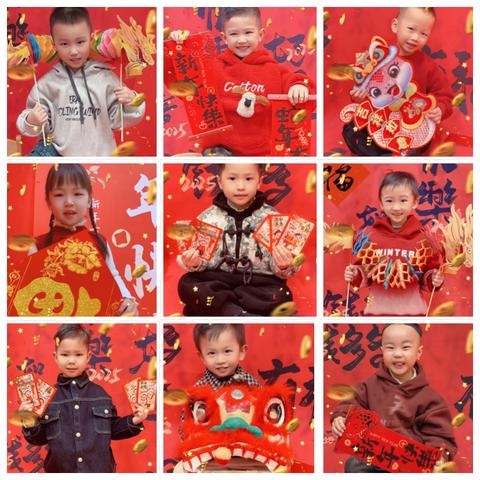 堤边心心幼儿园中1班一月精彩回顾