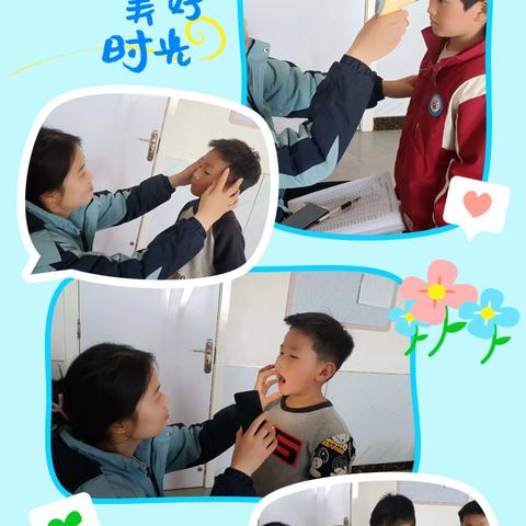 健康晨午检，从我做起 马营镇薛屯幼儿园大一班