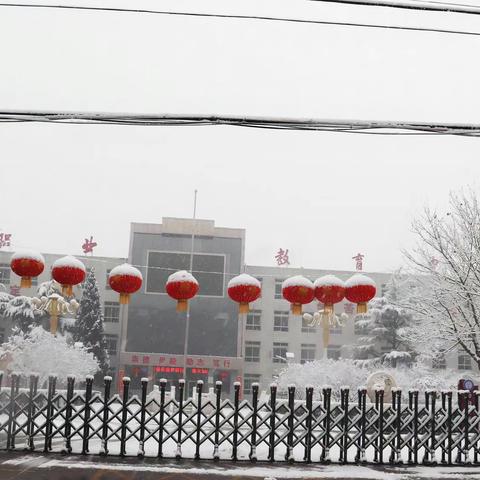 雪瑞兆丰年 琼芳满校园