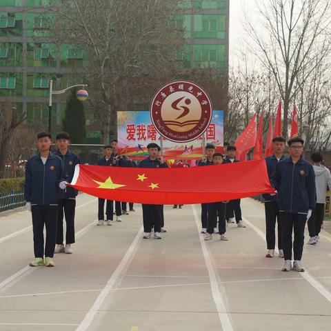 曙光中学运动会——高一三班风采