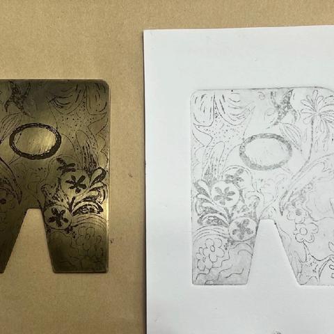 版画 学校：屯昌思源实验中学 班级：高二6 姓名：聂声泰 指导老师：符喜钊