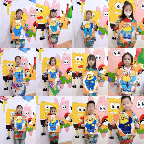 小天鹅艺术中心创享美术九月份课程总结