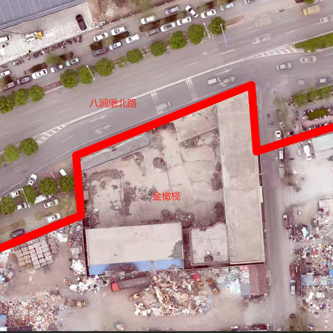 智远街道全力突破金橄榄地块征拆工作