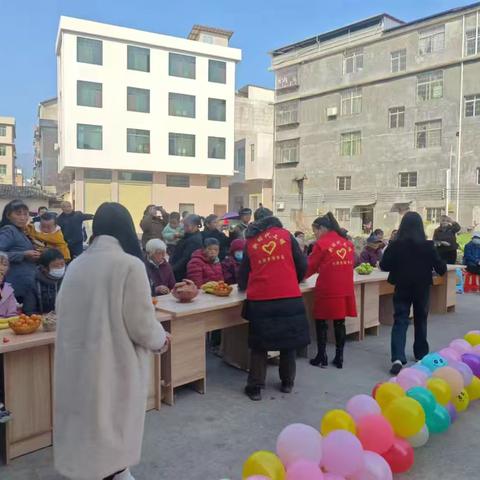 盘古山镇钨矿社区新时代文明实践站联合盘龙社区“迎新年，共欢乐”元旦联欢会