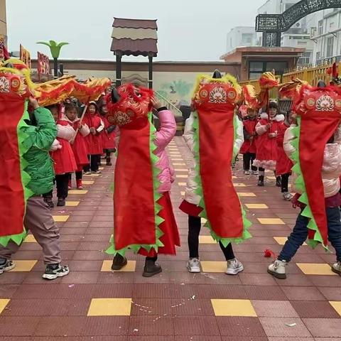 春芽幼儿园“庆元旦~逛庙会”活动