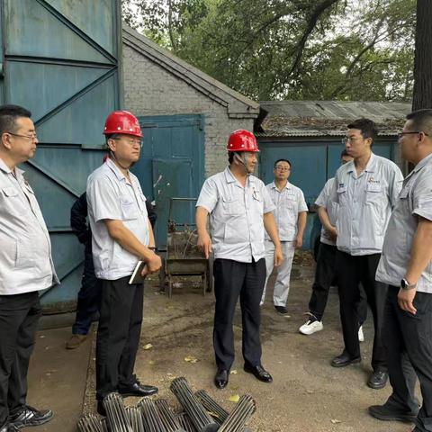 冶金集团领导到双鞍集团二炼钢公司开展消防安全检查