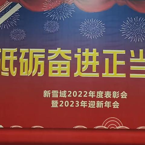 同心同行  共创未来——新雪域2023年迎新年会