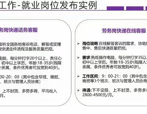 团结社区2026年残疾人员专场线上招聘会