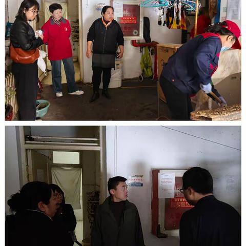 潘庄社区：楼道堆物及时清 文明通道保安全