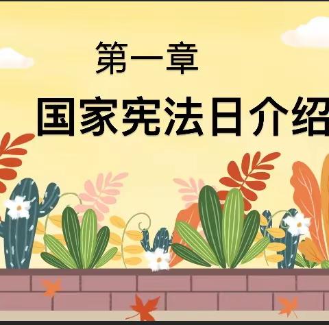国家宪法日主题教育活动——汉师附小五（六）班