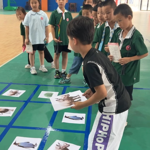 一年级数学体育融合无纸化测评