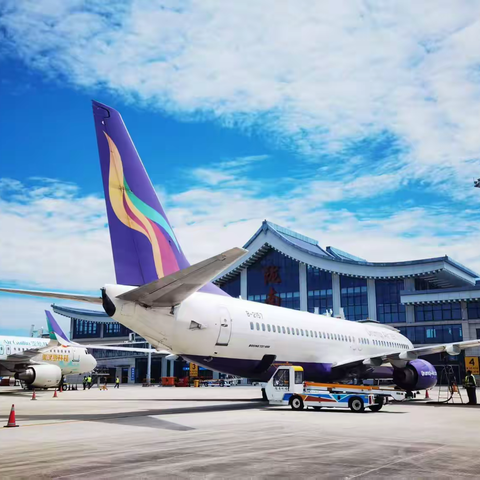 火热的暑运·舒心的旅程 ——陇南机场2025年暑运掠影 ‍（工作篇） ‍ ‍