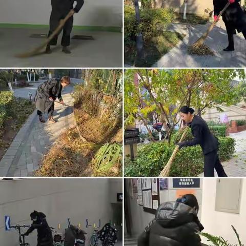 鸿坤花语项目物业11月份工作展示