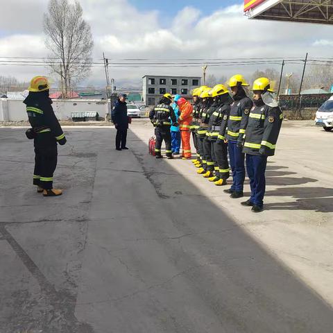 伊犁销售公司昭苏县加气站与消防大队共筑安全防线 守护安全出行