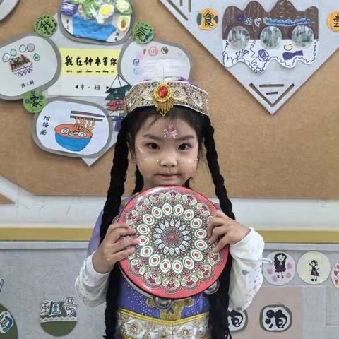 锦界第一幼儿园中一班小朋友鲁伊晴中班上学期成长足迹👣