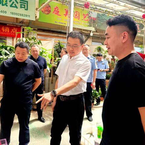 未央区政府领导督导检查野生动植物保护专项整治工作