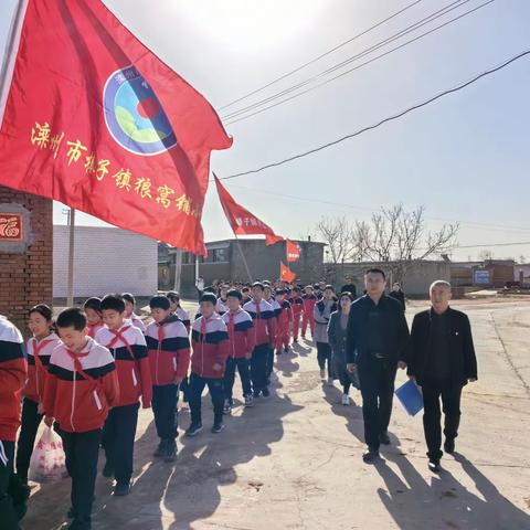 -传承红色基因，缅怀革命先烈-狼窝铺小学清明祭祀活动