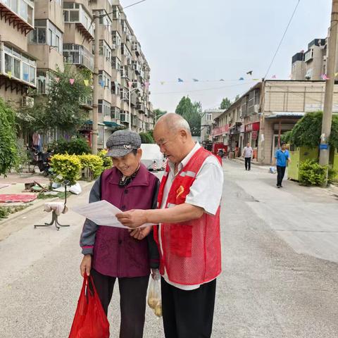 【百日整治】王舍人街道杨北小区开展垃圾分类宣传活动