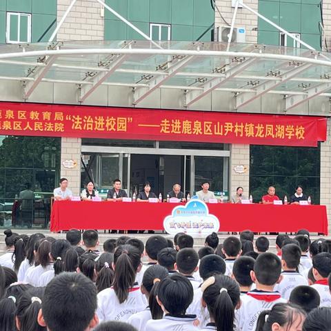 龙凤湖学校普法宣传教育活动