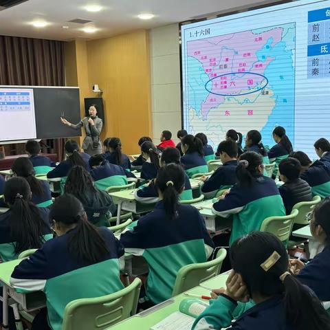 【指向素养，点亮课堂】“历”行不怠齐奋进，“史”守初心向未来——滨城区第七中学历史组教研活动