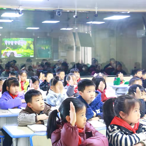 “以课会友，共促发展”乡村学校联盟——天堂寨同心小学教育教学研讨活动