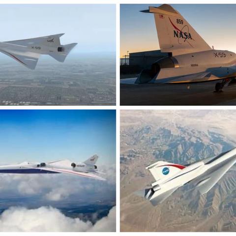 美国国家航空航天局推出 X-59 飞机： 没有 "轰鸣声 "的实验性超音速飞机