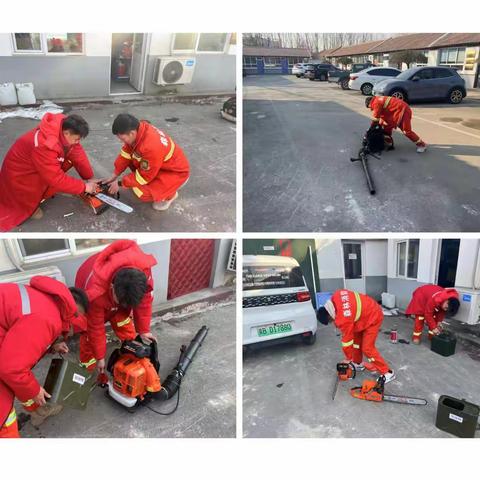 大安镇森林草原消防队 春节有我，保驾护航