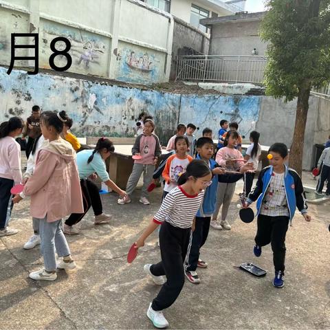 零陵区徐家井小学乒乓球社团活动展示