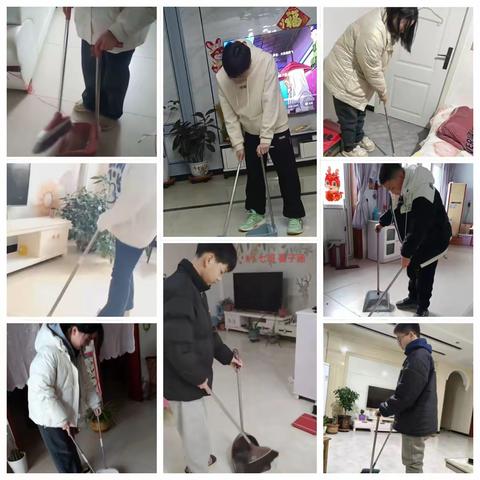 我的寒假我做主 我是劳动耕耘龙🐉——固城中学成龙校区开展寒假劳动教育主题实践活动