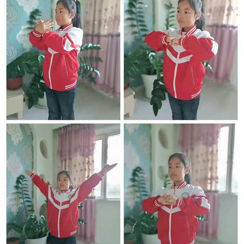 珲春市第六小学二年二班《宪法伴我成长》