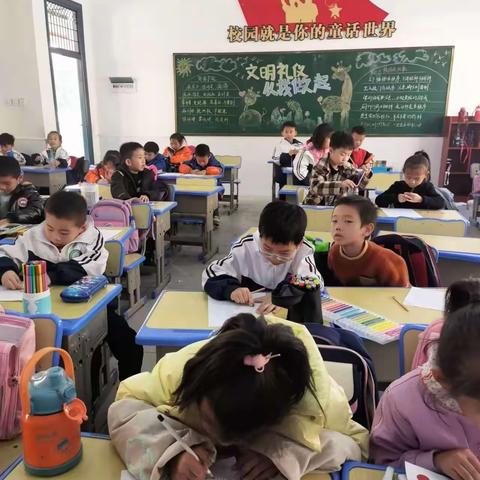 冷水滩区长丰小学一年级美术社团