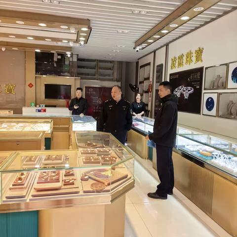 盖山镇企业办联合市监所开展非法金融活动风险排查专项活动