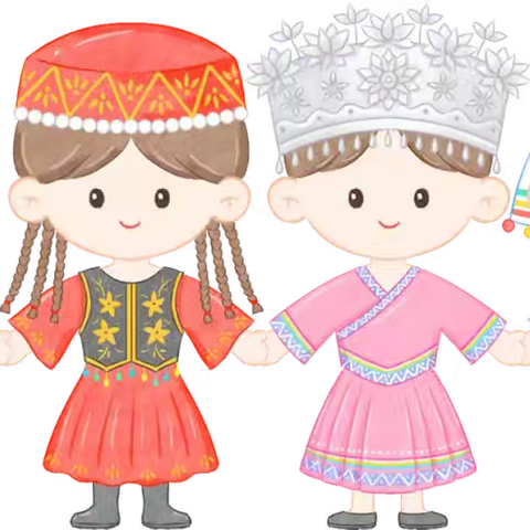 【石榴花开 籽籽同心】青河镇第一幼儿园中班组民族团结系列活动