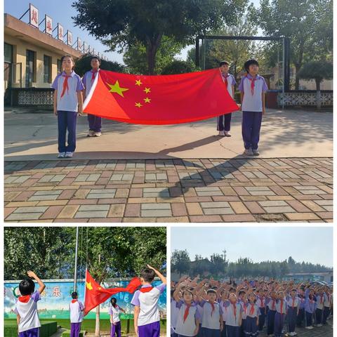 喜迎国庆，浓情中秋，童心向党，红歌飞扬—刘备寨乡宫里联小主题活动