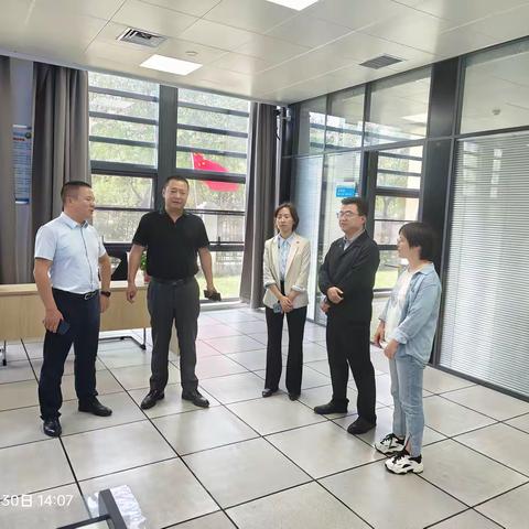 工作动态 | 区卫健局来院调研急诊急救网络建设工作